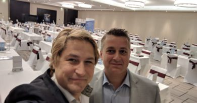 David Drake, author, and Coinnect’s CEO Massimiliano Rijllo